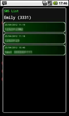 Private SMS android App screenshot 1